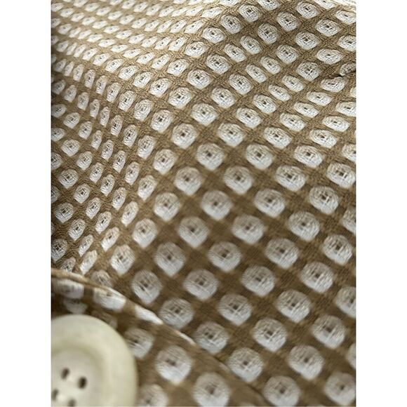 Sag Harbor Tweed Blazer Trapeze Suit Jacket Women’s Size 16W Coat Beige and Crea - Picture 7 of 7